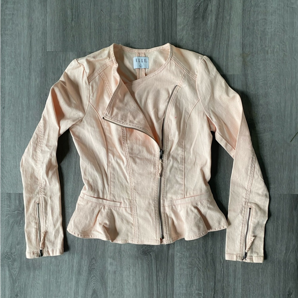 Elle Pink Denim Jacket